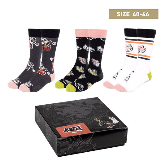 Socks 3-Pack Otaku 40-46 8445484333398