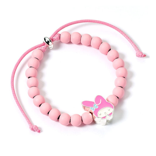 Hello Kitty Bracelet pink beads with My Melody Charm 21 cm 5055583480270