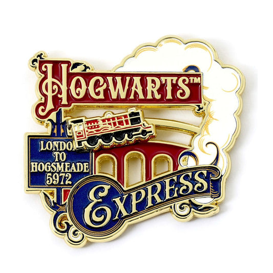 Harry Potter Pin Badge Hogwarts Express (Golden Tone) 5055583462887