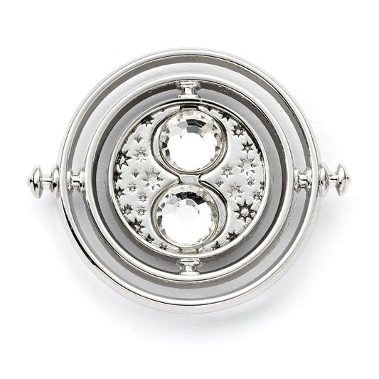 Harry Potter Pin Badge Time Turner (Silver Tone) 5055583462207