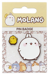 Molang Pin Badge Molang & Piu Piu 5055583462900