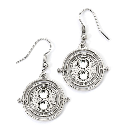 Harry Potter Earrings Time Turner (Silver Tone) 5055583462184