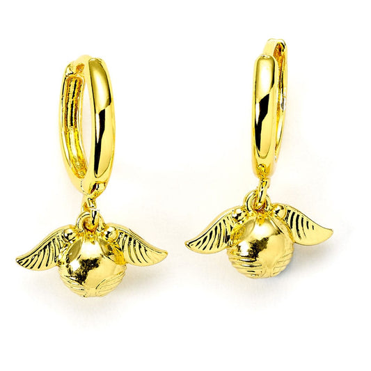 Harry Potter Earrings Golden Snitch (Golden Tone) 5055583461866