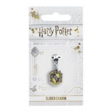 Harry Potter Charm Hufflepuff Crest (Silver Plated) - Amuzzi