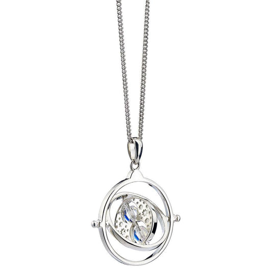 Harry Potter Necklace & Charm Time Turner (Sterling Silver) 5055583411649