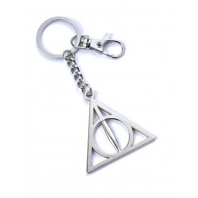 Harry Potter Keychain Deathly Hallows (silver plated) 5055583408731