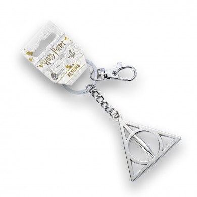 Harry Potter Keychain Deathly Hallows (silver plated) 5055583408731
