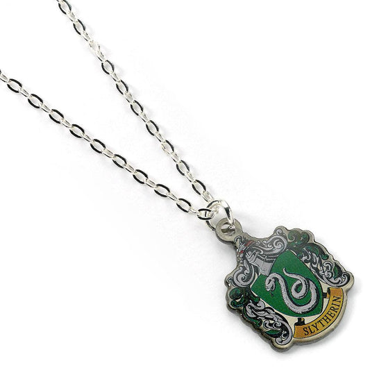 Harry Potter Pendant & Necklace Slytherin (silver plated) 5055583441844