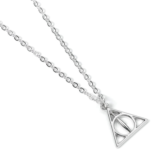 Harry Potter Pendant & Necklace Deathly Hallows (silver plated) 5055583441905