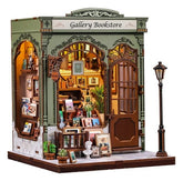Miniature House Model Kit Gallery Bookstore 20 x 16 cm 6975436181200