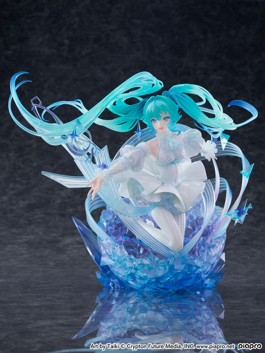 Hatsune Miku PVC Statue 1/7 Hatsune Miku - Crystal Dress Ver. 22 cm      4580787174133