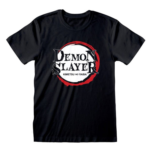Demon Slayer: Kimetsu no Yaiba T-Shirt Logo Size L 5056688562434
