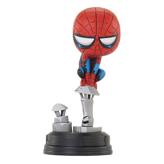 Marvel Animated Statue Spider-Man on Chimney 15 cm 0699788853580