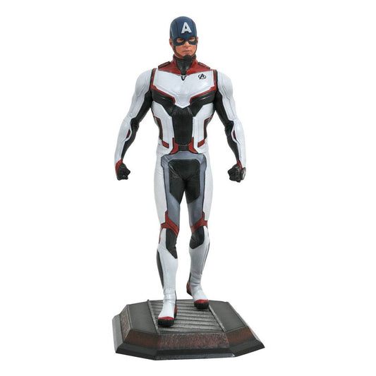 Avengers Endgame Marvel Movie Gallery PVC Statue Captain America (Team Suit) 23 cm 0699788843321