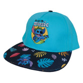 Lilo & Stitch Curved Bill Cap Here For The Music 5056463409350