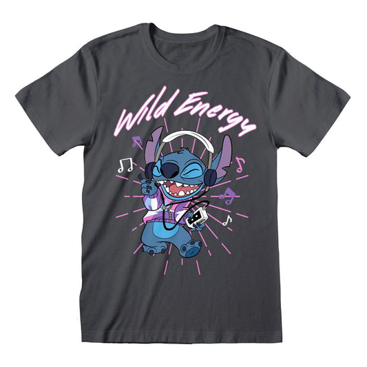 Lilo & Stitch T-Shirt Wild Energy Size S 5056688526061