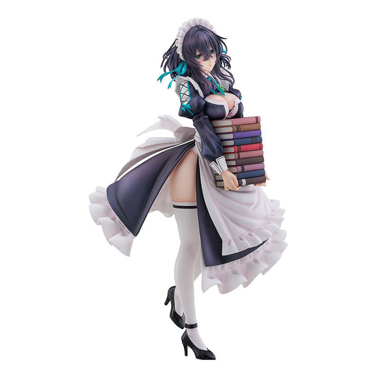 Original Illustration PVC Statue 1/6 Maid Maison Hanikami Kanojo Hikage Chigami Illustration by Piromizu 28 cm 4571614662947