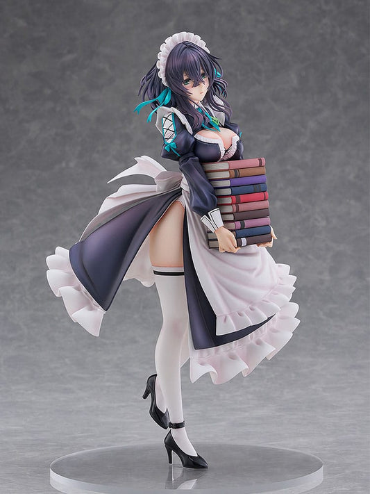 Original Illustration PVC Statue 1/6 Maid Maison Hanikami Kanojo Hikage Chigami Illustration by Piromizu 28 cm 4571614662947