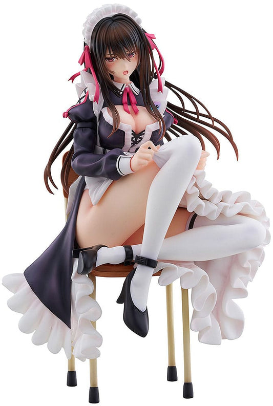 Hanikami Kanojo PVC Statue 1/6 Maid Maison Kasane Minazumi Illustration by Piromizu 21 cm     4571614666846
