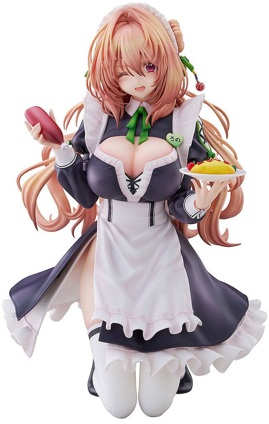 Hanikami Kanojo PVC Statue 1/6 Maid Maison Hanikami Kanojo Sano Hiiragi 20 cm     4571614670683