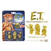 E.T. the Extra-Terrestrial Collector's Set Mini Figures 3-Pack Golden Edition 5 cm 8437017951537