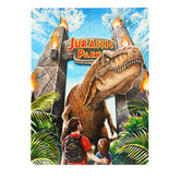 Jurassic Park WoodArts 3D Wooden Wall Art Rex Attack 30 x 40 cm 8437017951520