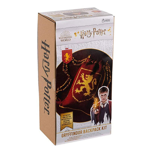 Harry Potter Knitting Kit Backpack Gryffindor 5059072008150