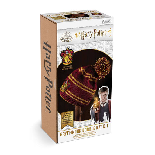 Harry Potter Knitting Kit Beanie Hat Gryffind 5059072019279