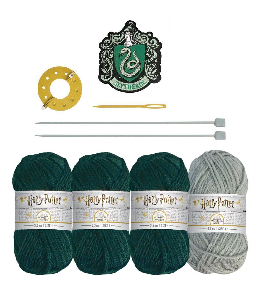 Harry Potter Knitting Kit Beanie Hat Slytheri - Amuzzi