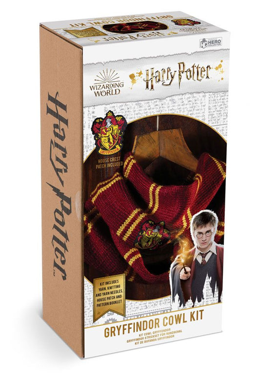 Harry Potter Knitting Kit Infinity Colw Gryff 5059072019316