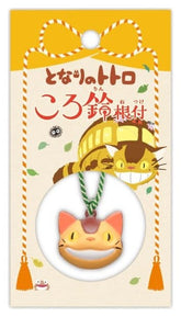 My Neighbor Totoro Netsuke Strap Catbus Ring Bell 4970381710125