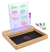 Enhance Tabletop LED Writing Board & Dice Tray Clear 0637836627912