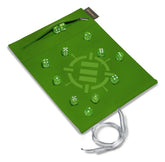 Enhance Tabletop Accessories Roll on a Scroll Dice and Rolling Mat Green 0637836629947