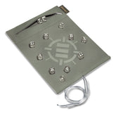 Enhance Tabletop Accessories Roll on a Scroll Dice and Rolling Mat Silver 0637836629961