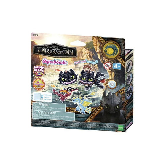 How To Train Your Dragon Aquabeads Craft kit key ring 5054131351246