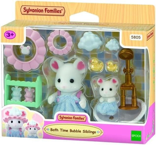 Sylvanian Families: Marshmallow Mouse Bath Fun Play Set 5054131058053