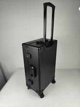 Evoretro Trading Card Luggage Wheeled Case 5-Rows Round Aluminum 56.0 x 35.4 cm 3701492111331