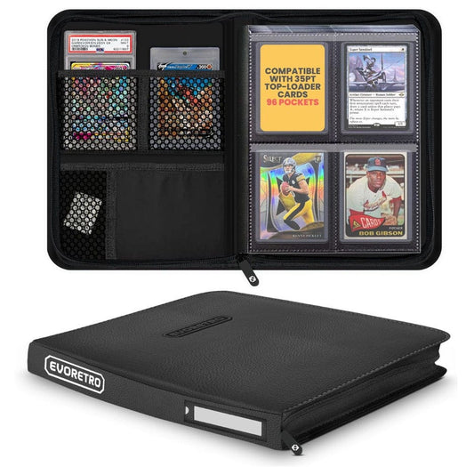 Evoretro Shield+ Topload Cards Binder Compact 96 Karten Black 3701492103787