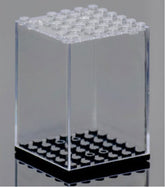 Evoretro Acrylic Display Case for mini figures Single Stackable 3701492104159