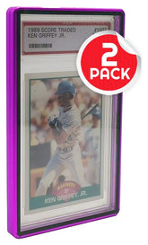 Slab Case Protectors for PSA Graded Cards Purple 3701492109529