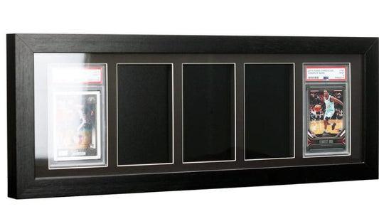 Evoretro Graded Card Display Frame for 5 PSA Graded Cards 3701492109963