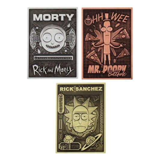 Rick & Morty Digiplates Phone Stand Generation 1 Starter Pack 5060525897009
