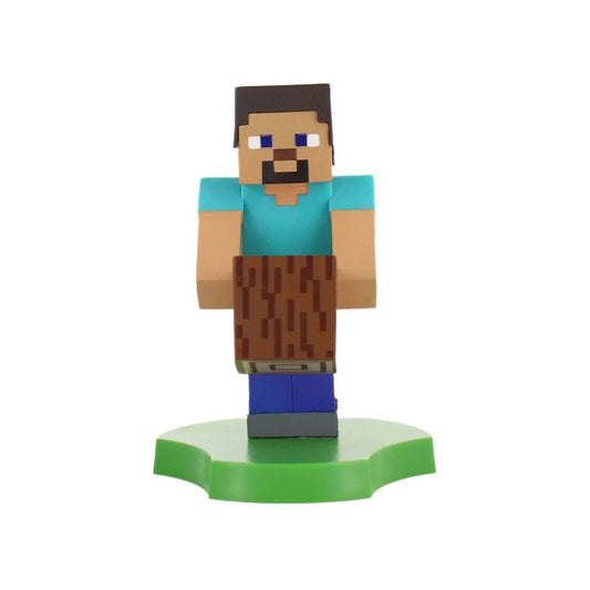 Minecraft Steve Guys Holdems Cable Guys Mini Device Holder and Phone Stand 11cm 5060525897276