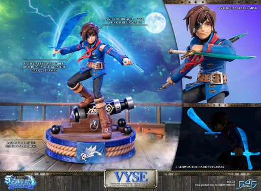 Skies of Arcadia Statue Vyse Exclusive Edition 31 cm 5060316628676