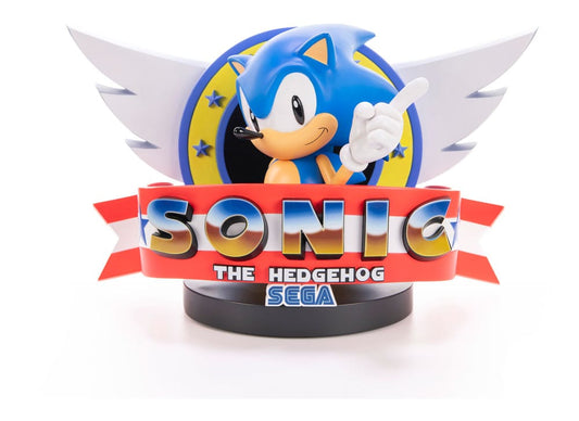 Sonic the Hedgehog Statue Sonic Title Screen 21 cm 5060316628249
