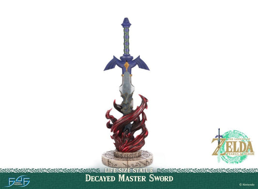 The Legend of Zelda: Tears of the Kingdom Life Size Statue 1/1 Decayed Master Sword 28 cm 5060316628768