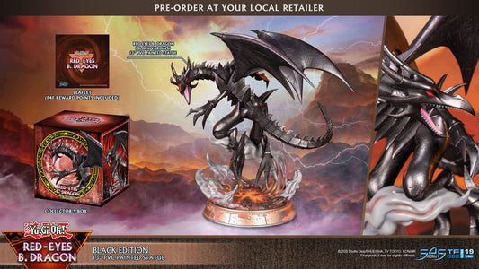 Yu-Gi-Oh! PVC Statue Red-Eyes B. Dragon Black Colour 33 cm 5060316625392