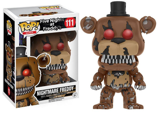 Five Nights at Freddy's POP! Games Vinyl Figure Nightmare Freddy 9 cm 0889698110648