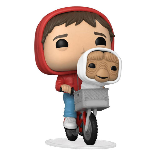E.T. the Extra-Terrestrial POP! Vinyl Figure Elliot w/ET in Bike Basket 9 cm 0889698507684