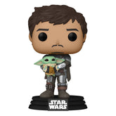 Star Wars The Mandalorian POP! TV Vinyl Figure The Mandalorian & Grogu 9 cm 0889698545259